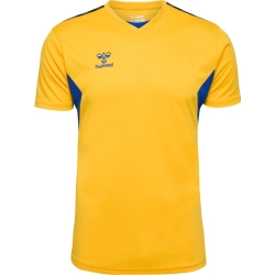 Maillot Hmlauthentic Hummel jaune/bleu - Espace-Handball.com