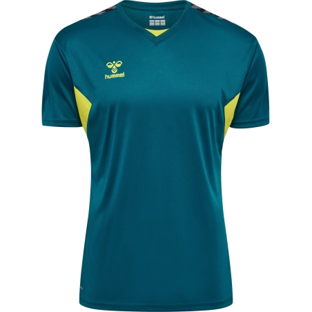 Maillot Hmlauthentic Hummel Bleu coral/jaune fluo