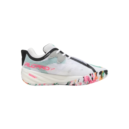 Chaussures All-Pro Nitro 2 Puma Blanc Vibrant - Espace-Handball.com
