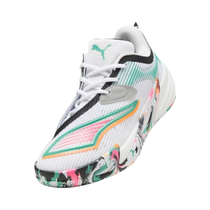 Chaussures All-Pro Nitro 2 Puma Blanc Vibrant - Espace-Handball.com