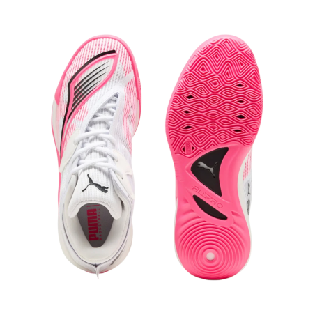 Chaussures All-Pro Nitro 2 Puma Blanc Rose