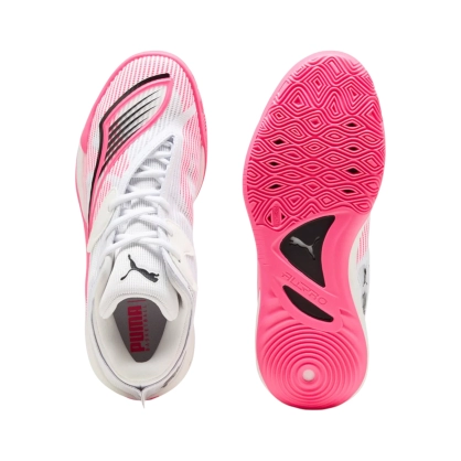 Chaussures All-Pro Nitro 2 Puma Blanc Rose - Espace-Handball.com