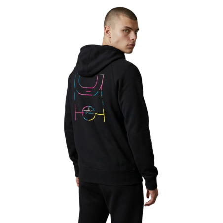 Sweat Capuche Square Handball Mizuno Noir