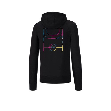 Sweat Capuche Square Handball Mizuno Noir