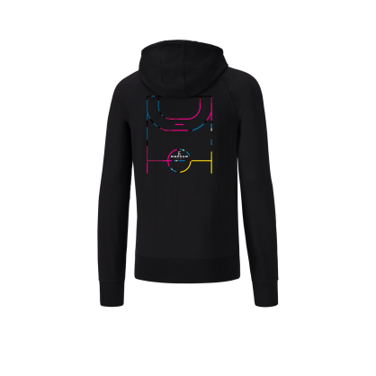 Sweat Capuche Square Handball Mizuno Noir - Espace-Handball.com