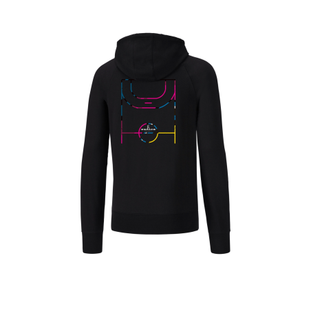 Sweat Capuche Square Handball Mizuno Noir Junior