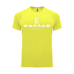 Maillot BAHRAIN Espace Handball Jaune Fluo - Espace-Handball.com