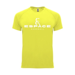 Maillot BAHRAIN Espace Handball Jaune Fluo - Espace-Handball.com