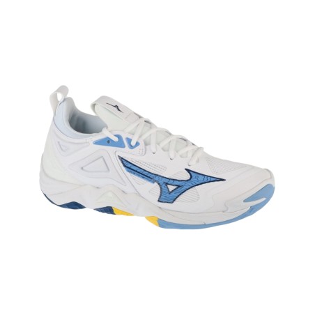 Chaussures Wave Momentum Mizuno Blanche