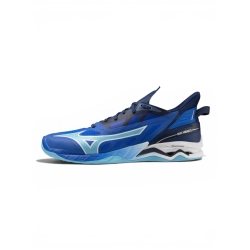 Chaussures Wave Mirage 5 Mizuno Bleu - Espace-Handball.com