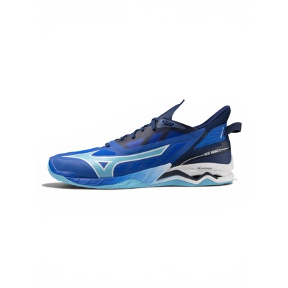 Chaussures Wave Mirage 5 Mizuno Bleu - Espace-Handball.com