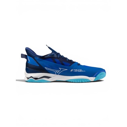Chaussures Wave Mirage 5 Mizuno Bleu - Espace-Handball.com