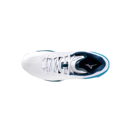 Chaussures Wave Stealth Neo Mizuno Blanc/Bleu