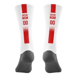 Chaussettes à personnaliser Rouge - Espace-Handball.com
