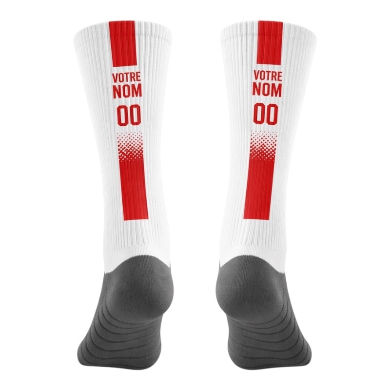 Chaussettes à personnaliser Rouge