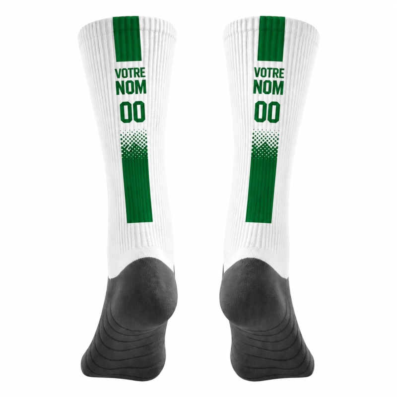 Chaussettes à personnaliser Vertes
