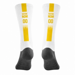Chaussettes à personnaliser Jaunes - Espace-Handball.com