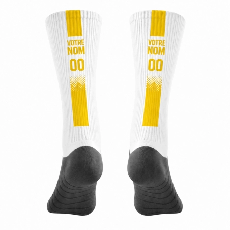 Chaussettes à personnaliser Jaunes Chaussettes à personnaliser Jaunes