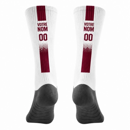 Chaussettes à personnaliser Bordeaux - Espace-Handball.com