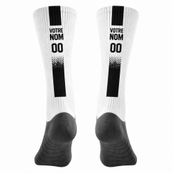 Chaussettes à personnaliser Noires - Espace-Handball.com