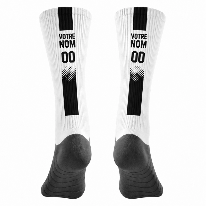 Chaussettes à personnaliser Noires