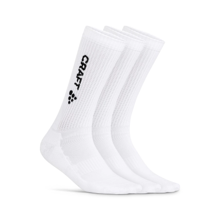 Lot de 3 paires de chaussettes Craft Blanches