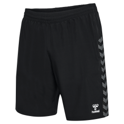 Short woven HMLAuthentic Hummel noir femme - Espace-Handball.com