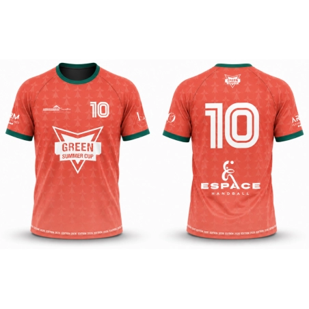 Maillot sublimé réversible Green Summer Cup Maillot sublimé réversible Green Summer Cup