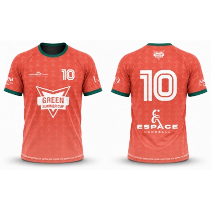 Maillot sublimé réversible Green Summer Cup - Espace-Handball.com