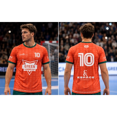 Maillot sublimé réversible Green Summer Cup Maillot sublimé réversible Green Summer Cup