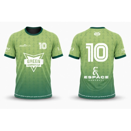Maillot sublimé réversible Green Summer Cup Maillot sublimé réversible Green Summer Cup