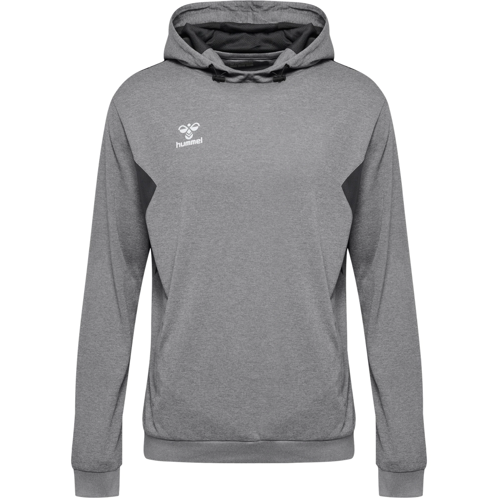 Sweat à capuche HMLAuthentic Hummel gris