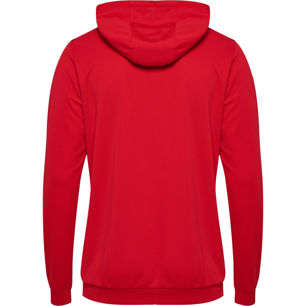 Sweat à capuche HMLAuthentic Hummel rouge