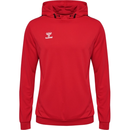 Sweat à capuche HMLAuthentic Hummel rouge