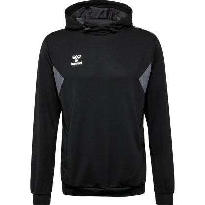 Sweat à capuche HMLAuthentic Hummel noir junior - Espace-Handball.com