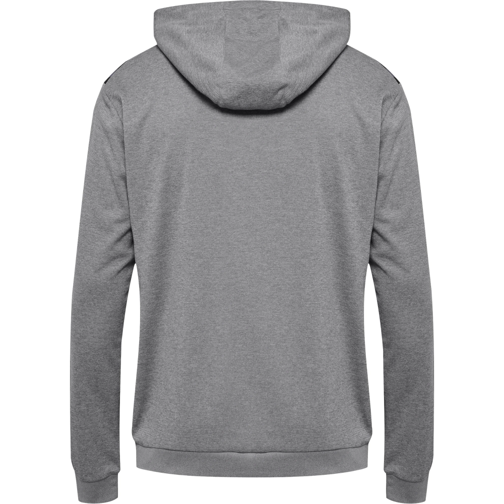 Sweat à capuche HMLAuthentic Hummel gris junior