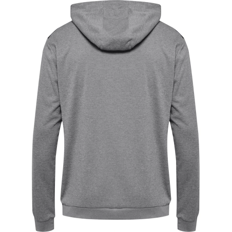 Sweat à capuche HMLAuthentic Hummel gris junior
