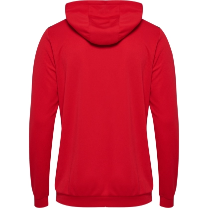 Sweat à capuche HMLAuthentic Hummel rouge junior - Espace-Handball.com