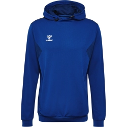 Sweat à capuche HMLAuthentic Hummel bleu junior - Espace-Handball.com