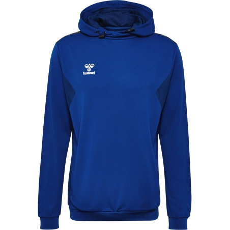 Sweat à capuche HMLAuthentic Hummel bleu junior