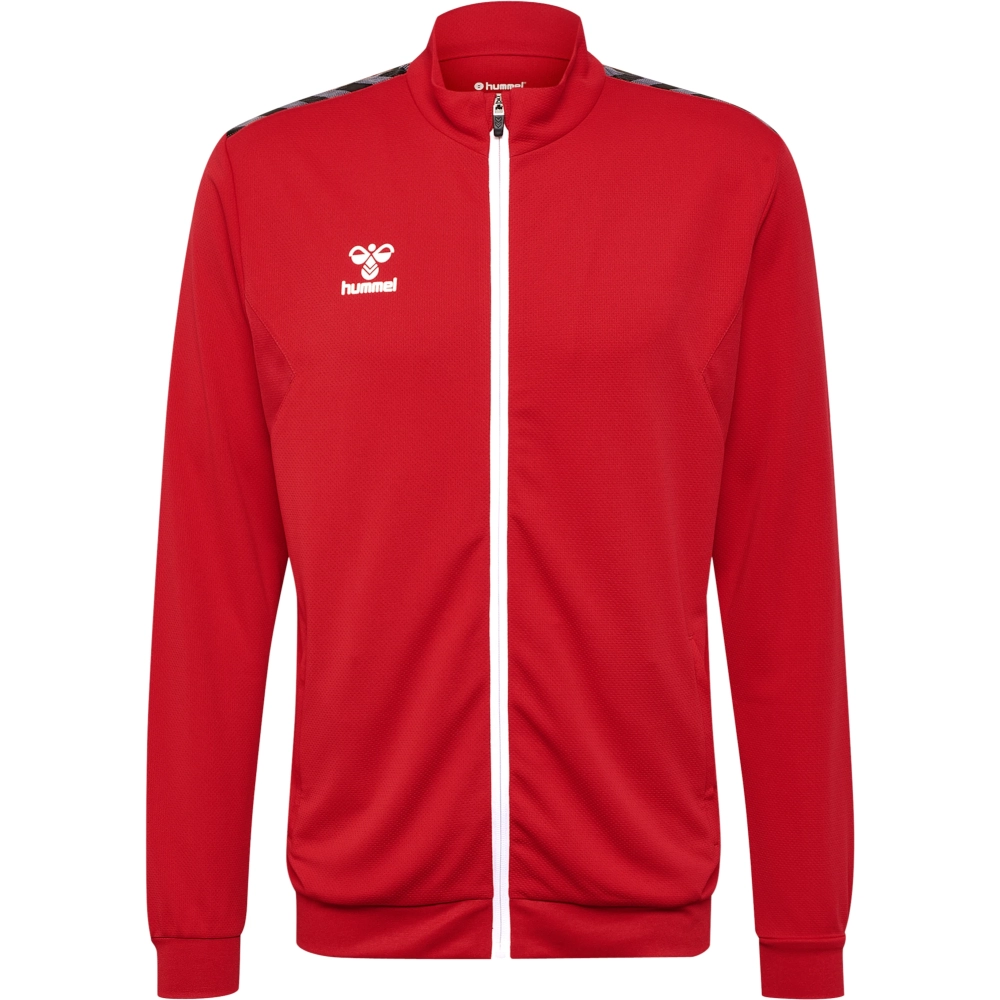 Veste zipée HMLAuthentic Hummel rouge junior