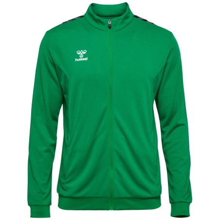 Veste zipée HMLAuthentic Hummel vert junior