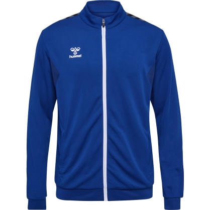 Veste zipée HMLAuthentic Hummel bleu junior - Espace-Handball.com