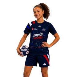 Kit training France Handball Adidas 26/27 Junior - Espace-Handball.com