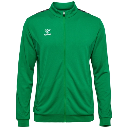 Veste zipée HMLAuthentic Hummel vert femme - Espace-Handball.com