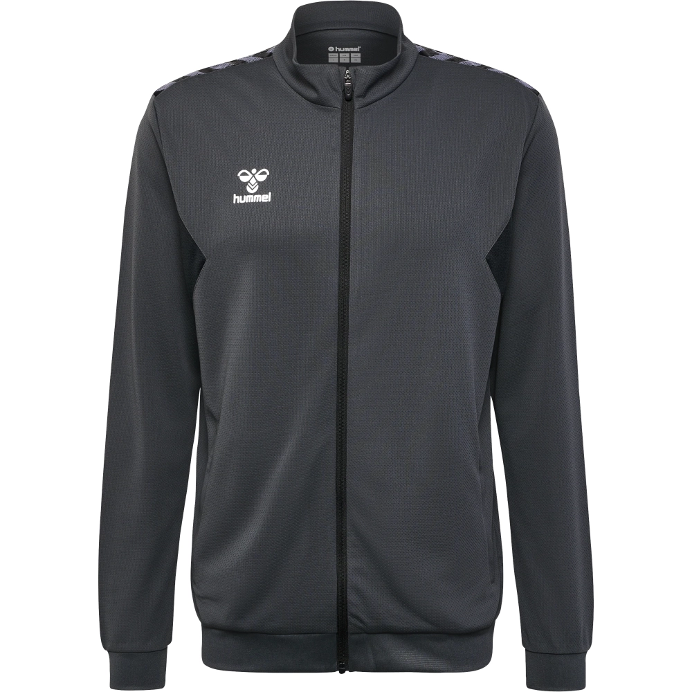 Veste zipée HMLAuthentic Hummel gris foncé