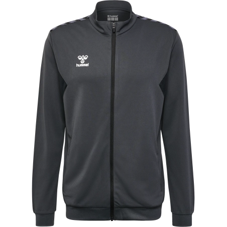 Veste zipée HMLAuthentic Hummel gris foncé