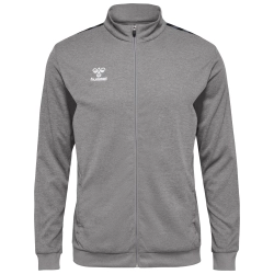 Veste zipée HMLAuthentic Hummel gris - Espace-Handball.com