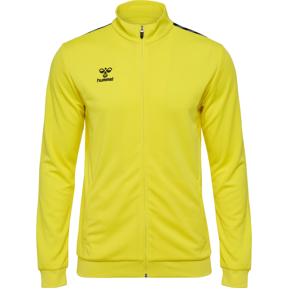 Veste zipée HMLAuthentic Hummel jaune