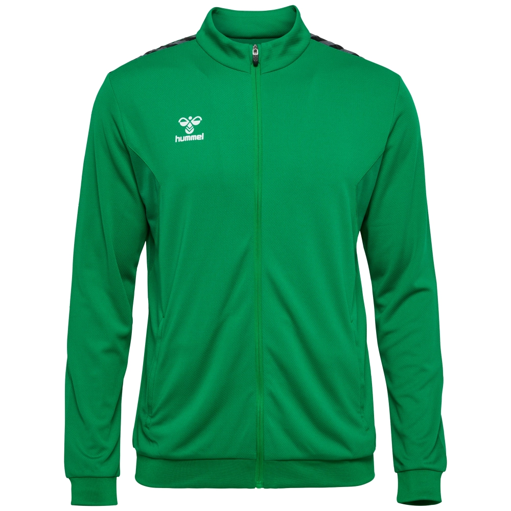 Veste zipée HMLAuthentic Hummel vert